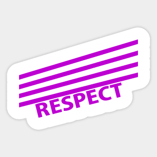 Respect Sticker